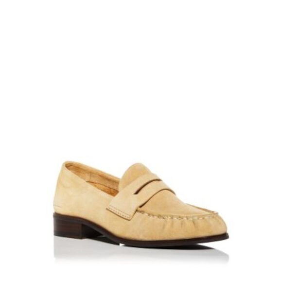 RAG & BONE Shoes - RAG & BONE Womens Beige Penny Keeper Sid Slip On Leather Loafers Shoes 39